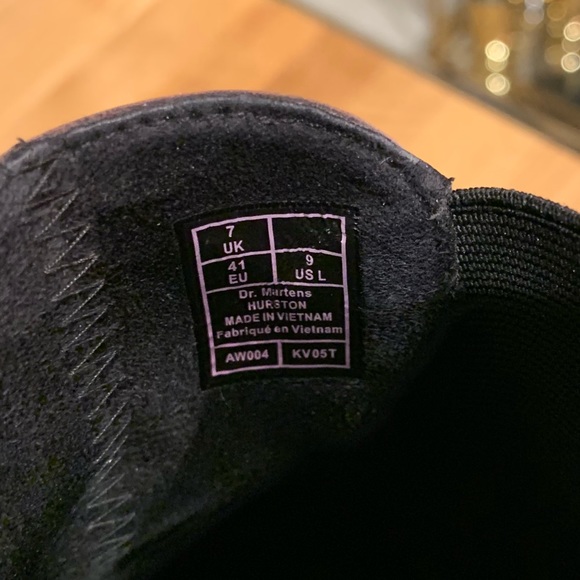 Dr. Martens Hurston Arcadia Cherry Red Sz 9 - Picture 6 of 7